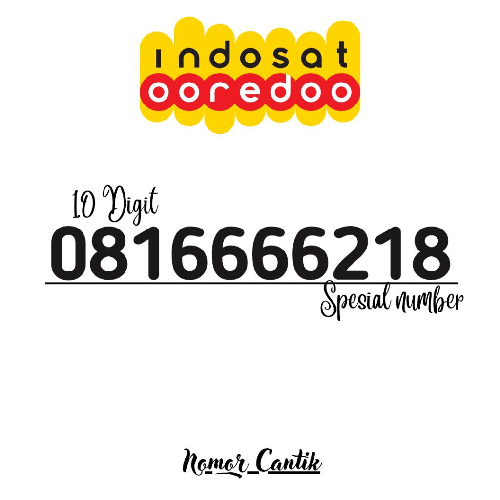 Nomor cantik indosat 10 digit  im3 minimalis nomer cantik indosat im3 no cantik murah indosat ooredo