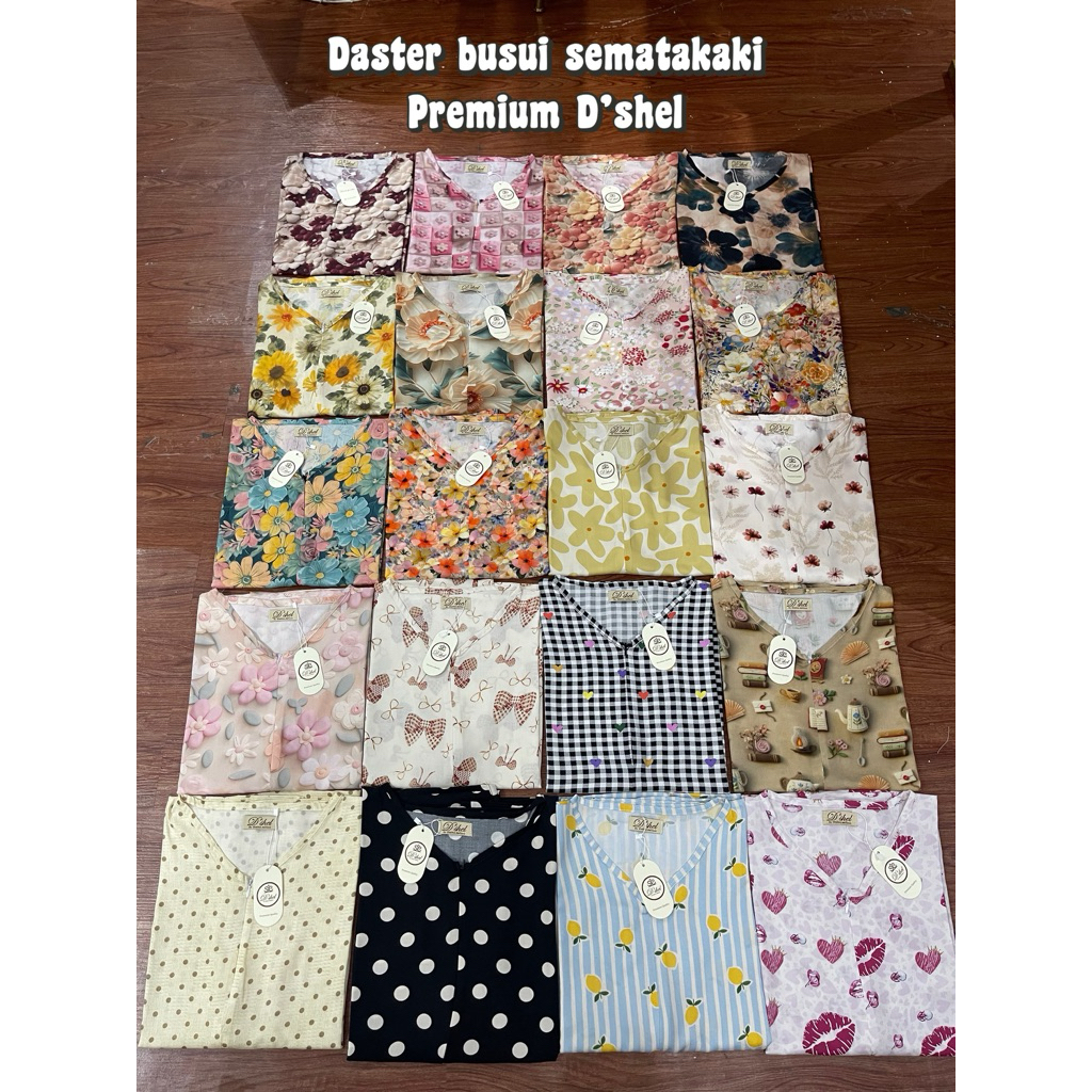 DASTER BUSUI SEMATAKAKI D'SHEL-READY STOCK