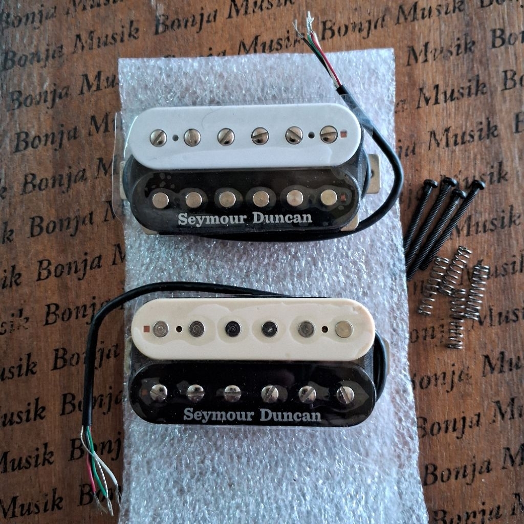 Pickup Seymour Duncan SH 6 Seymour Duncan Tb 4 jb zebra