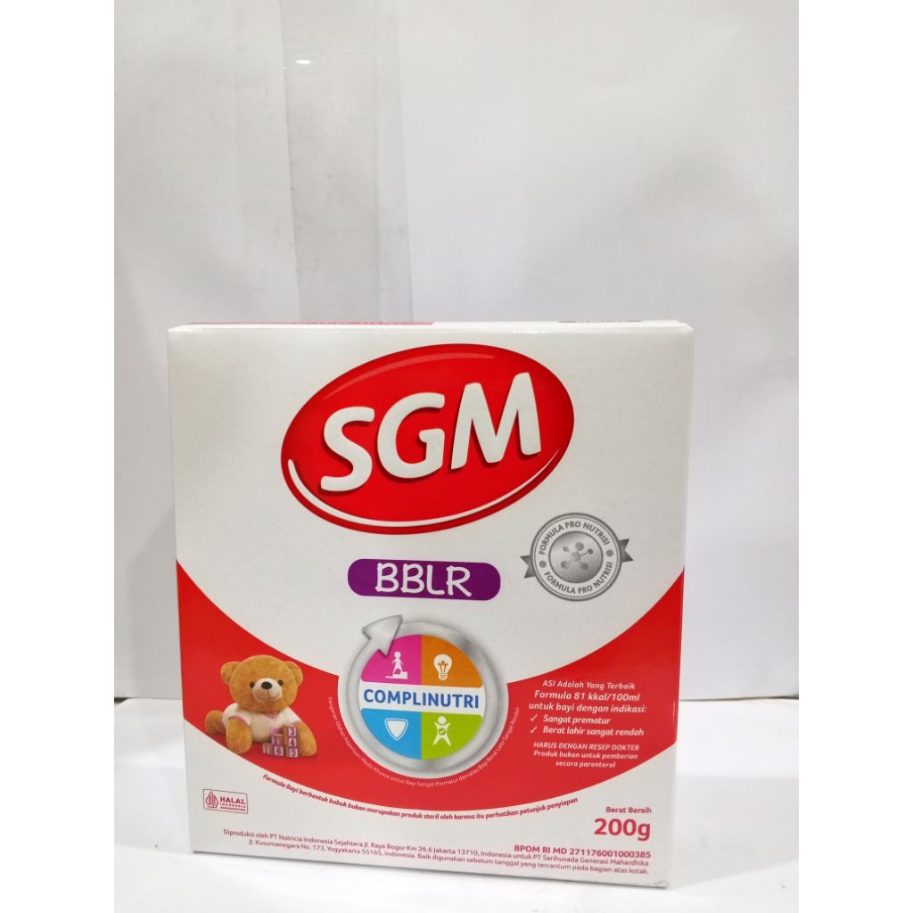 Susu SGM BBLR diformulasikan untuk bayi prematur
