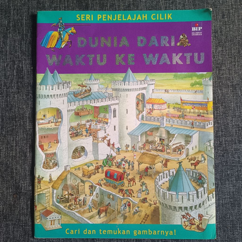 Dunia dari waktu ke waktu • seri penjelajah cilik • cari dan temukan gambarnya