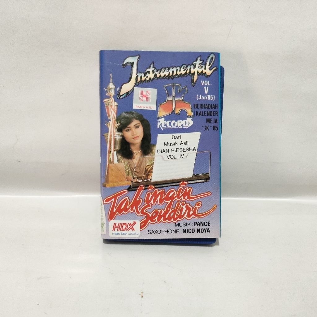 Kaset Pita Instrumental JK Records Tak Ingin Sendiri