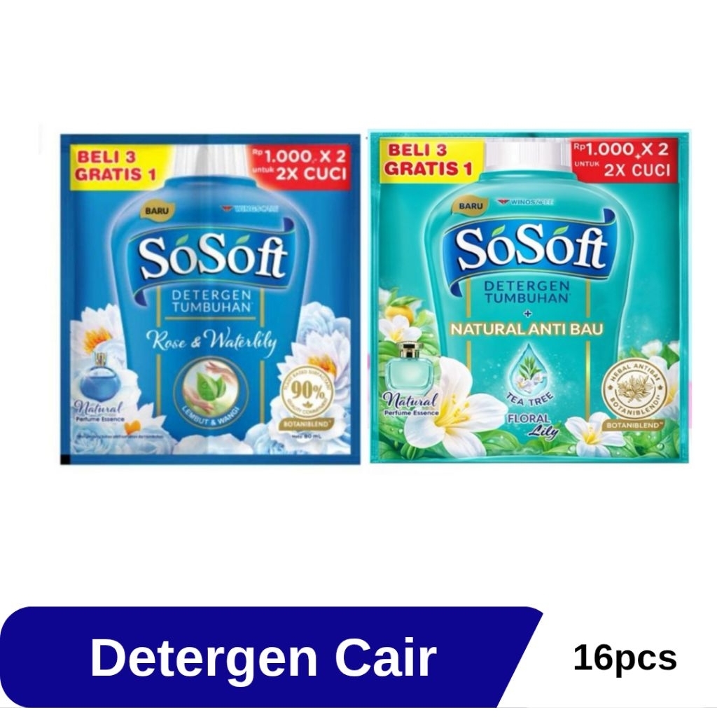 Sosoft Sachet 16 pcs