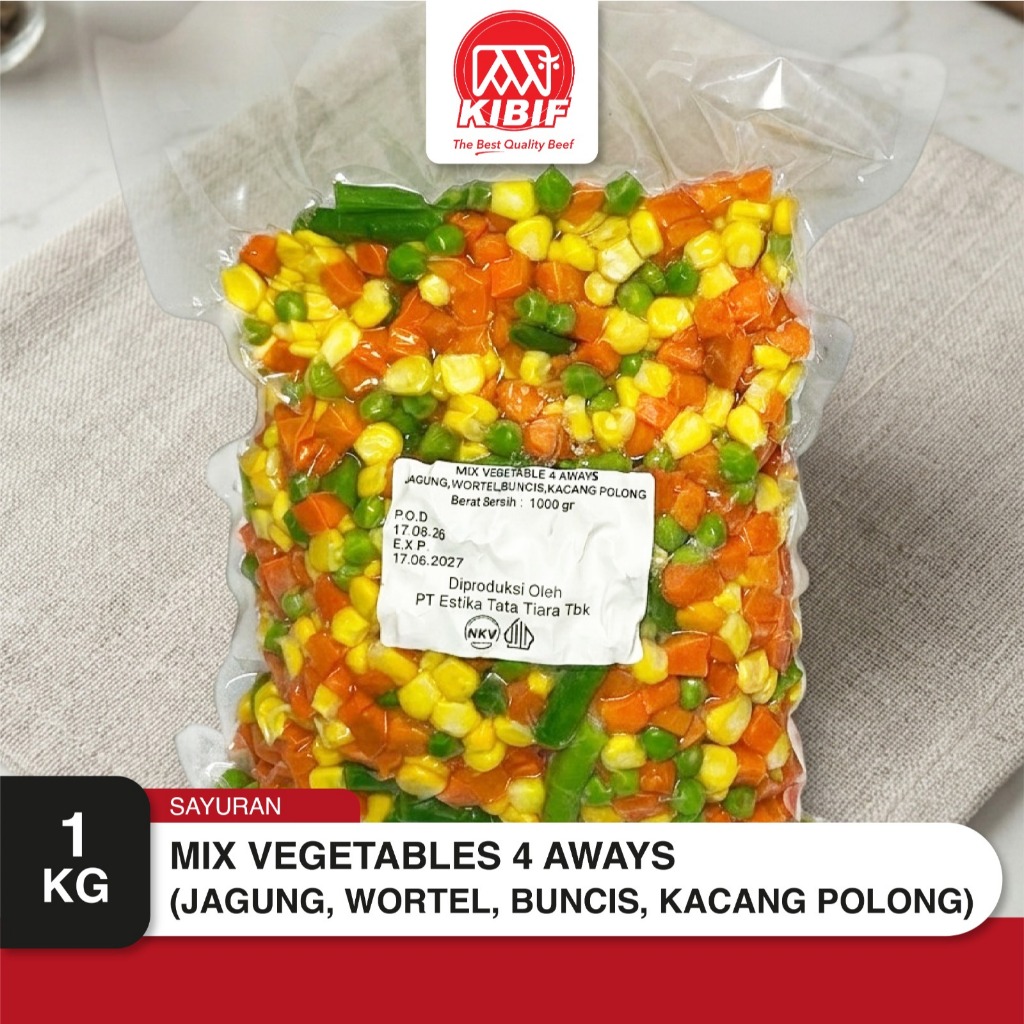Mix Vegetables 4 Ways 1 KG