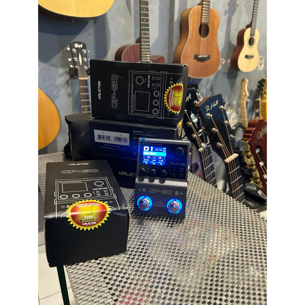 Efek Gitar Valeton GP50, Efek Gitar Valeton Gp50, Valeton GP 50