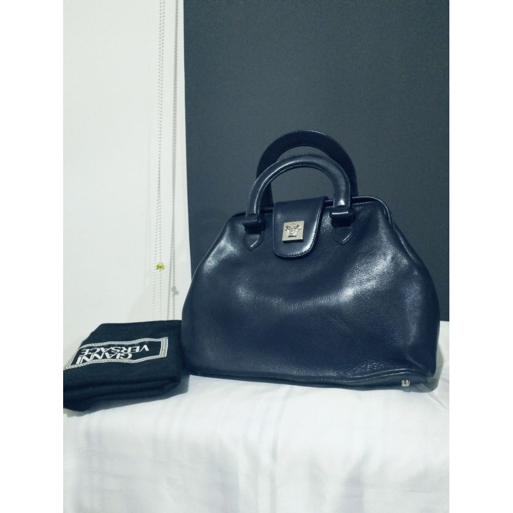 tas hand bag Ungu branded Versace