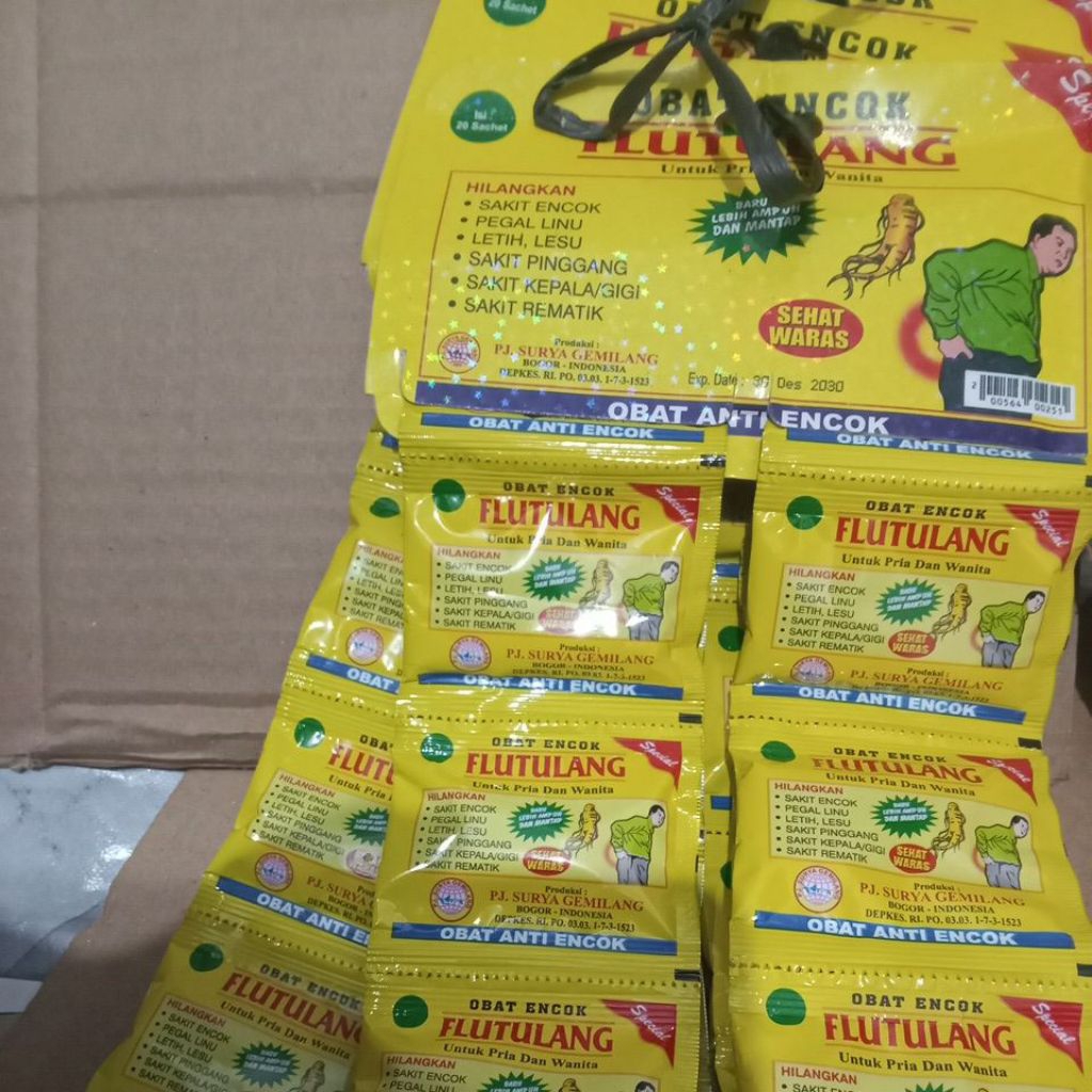spesial sehat waras obat encok flu tulang original