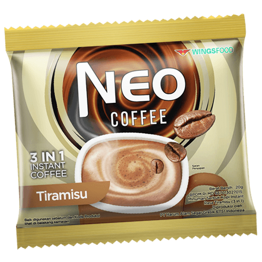 NEO KOPI TIRAMISU 20g 1 dus isi12 renceng
