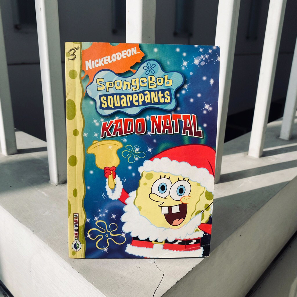 KOMIK SPONGEBOB SQUAREPANTS (KADO NATAL)-preloved