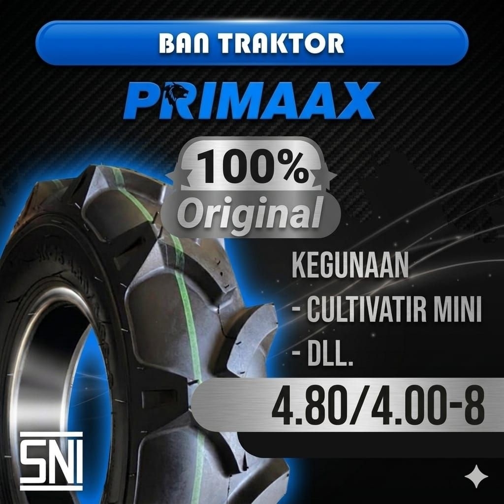 Ban Traktor 4.00/4.80- 8 Primaax Cultivator Mini
