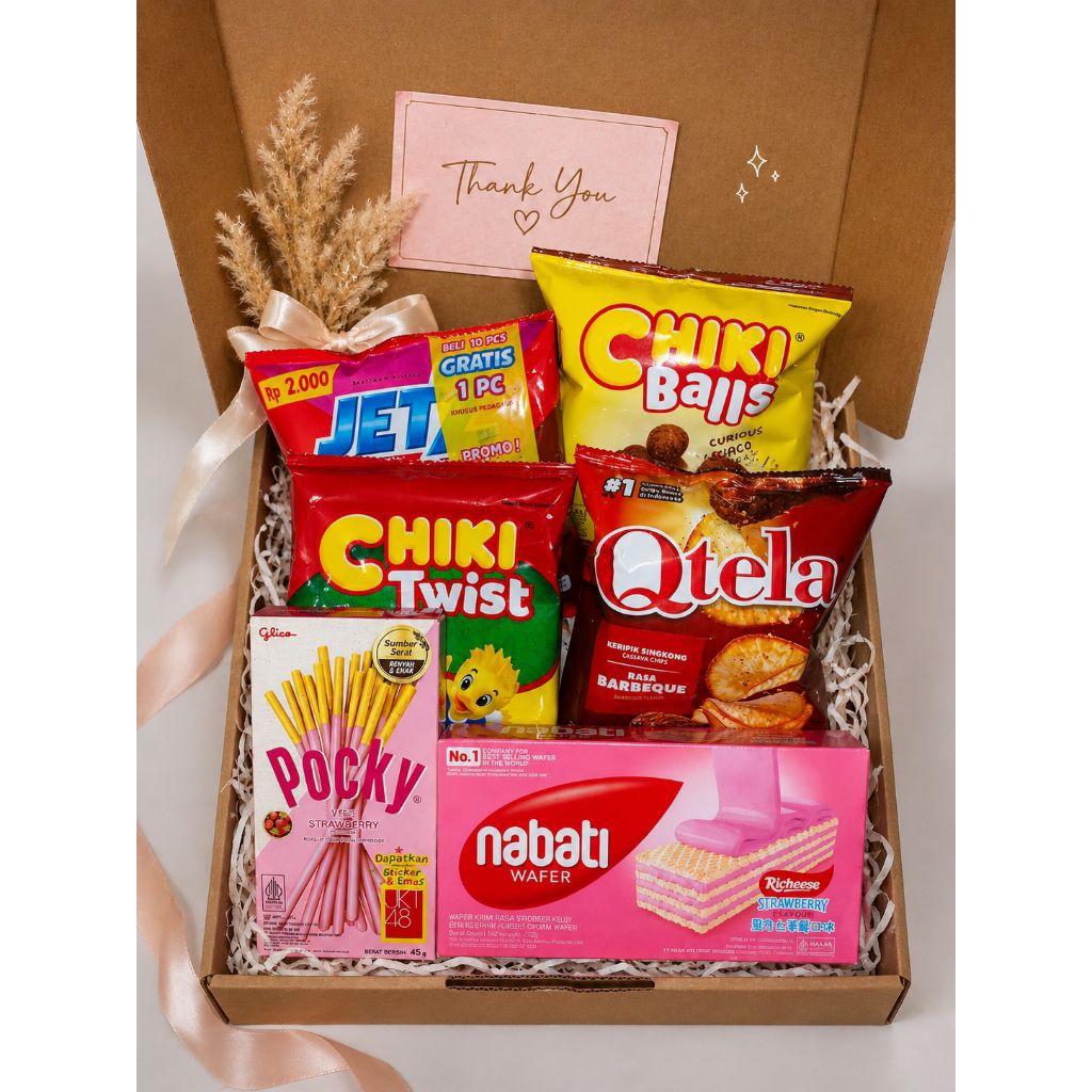 Hamppers gift boox, gift snack boox - acara ultah/graduation
