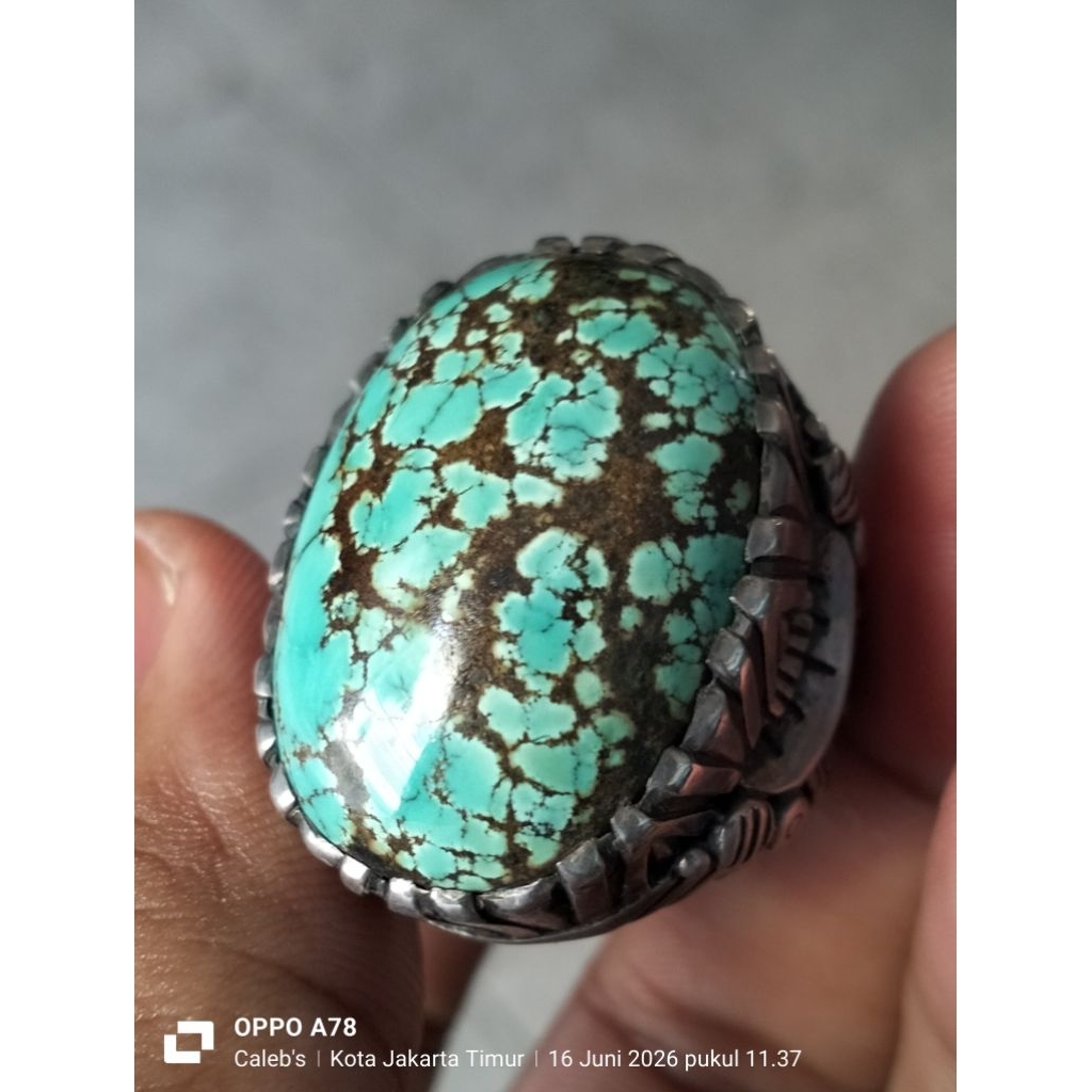 Hubey's heart-fluttering turquoise pirus Hubey pirus Hubei pirus hubai perak handmade uk 18 bukan pi