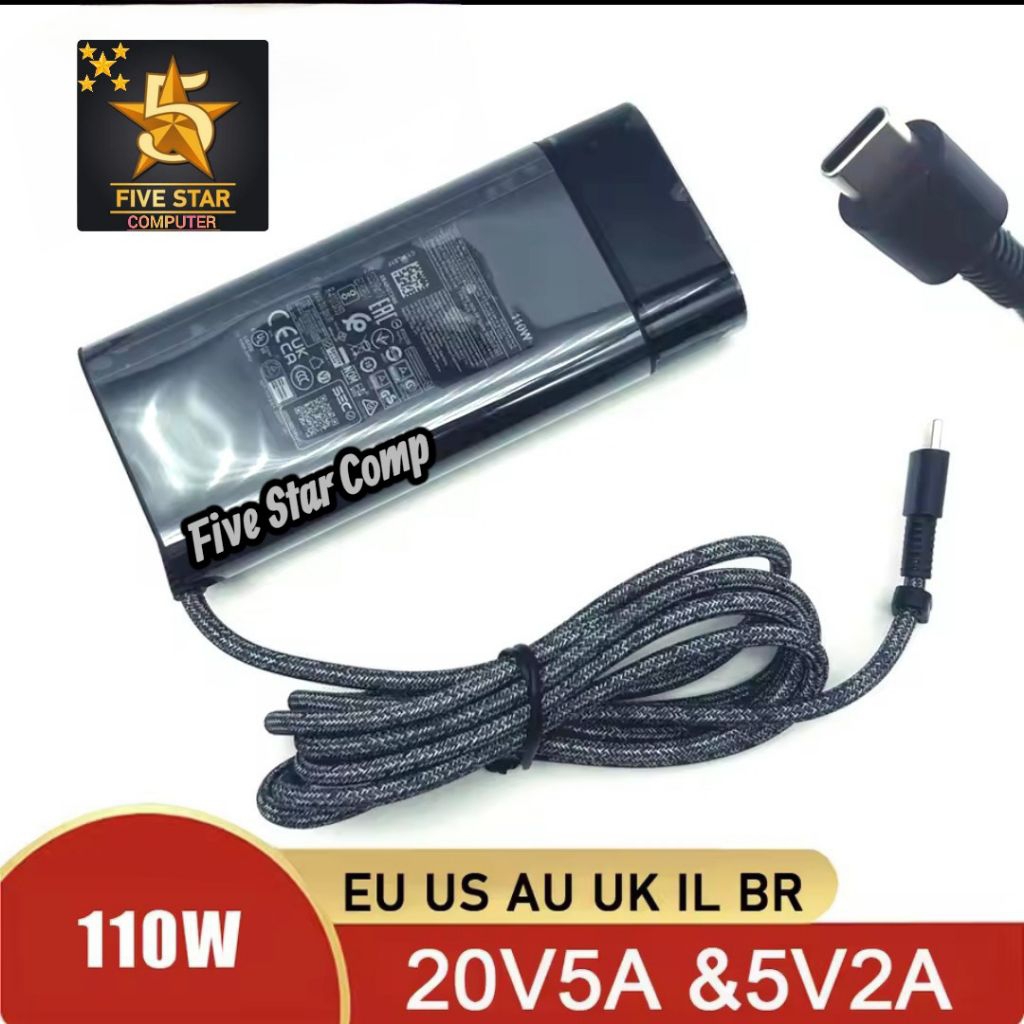 Adaptor Charger For Laptop HP Pavilion Plus 14 14-ey1777AU 14-ey1888AU 14-ew0020TU 14-ew0021TU 14-ew