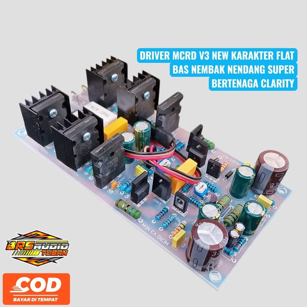 DRIVER MCRD V3 NEW KARAKTER FLAT BAS NEMBAK NENDANG SUPER BERTENAGA CLARITY