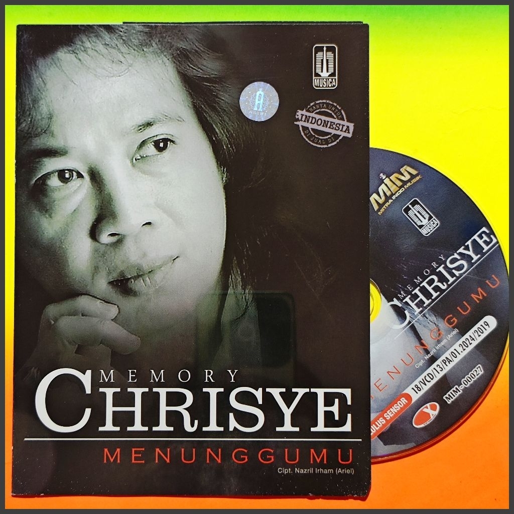 Kaset VCD 14 Lagu Pop Kenangan Chrisye Album Edisi Memory Pilihan Terlaris