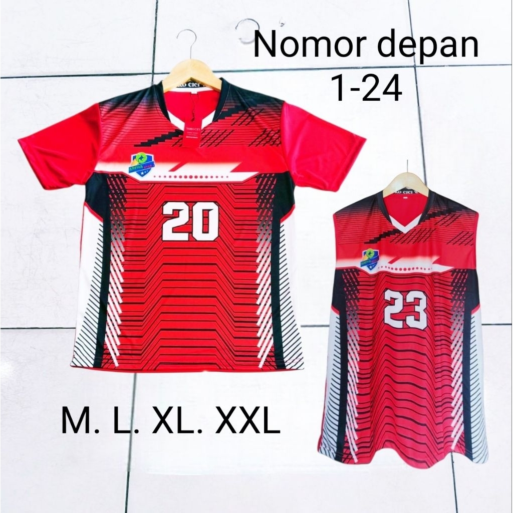 jersey volly kaos olahraga kaos voli printing baju voli cewe baju voli pria