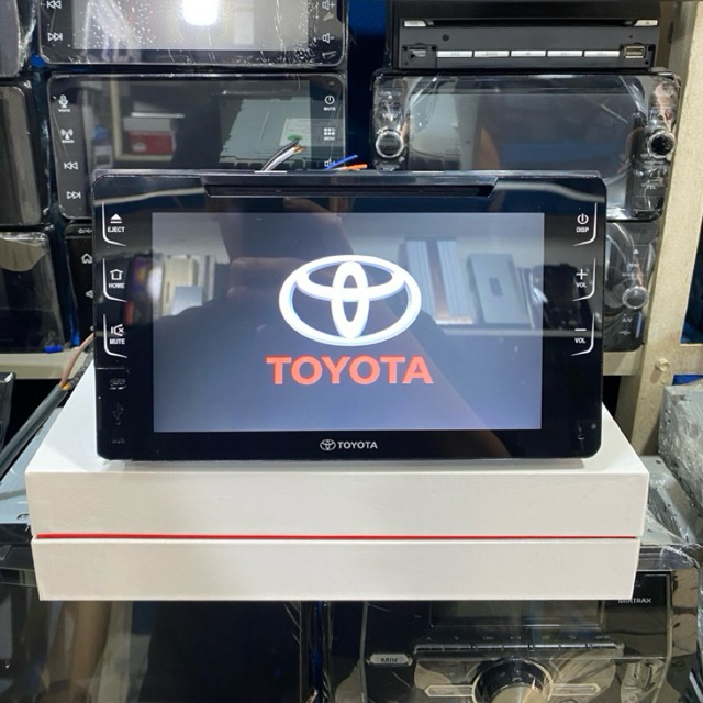 Head unit original toyota alphard 2017