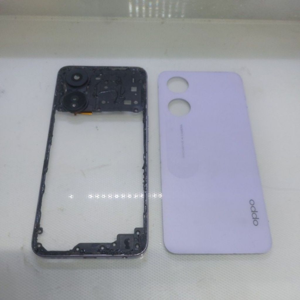 BEZEL SET OPPO A78 5G REFURBISH COPOTAN
