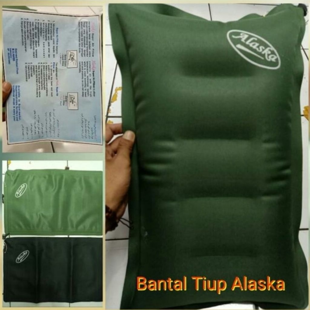 bantal tiup / angin merek alaska