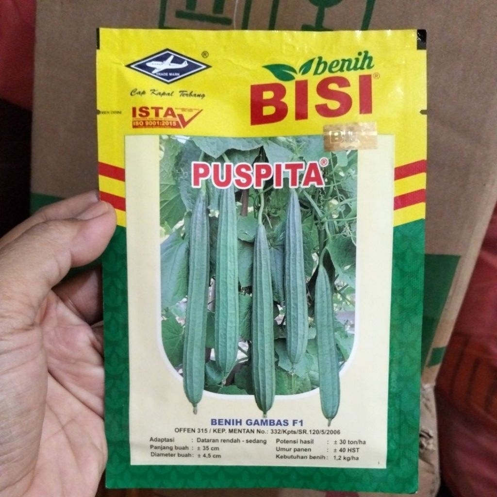 Benih Oyong Gambas Puspita F1 10 Gram