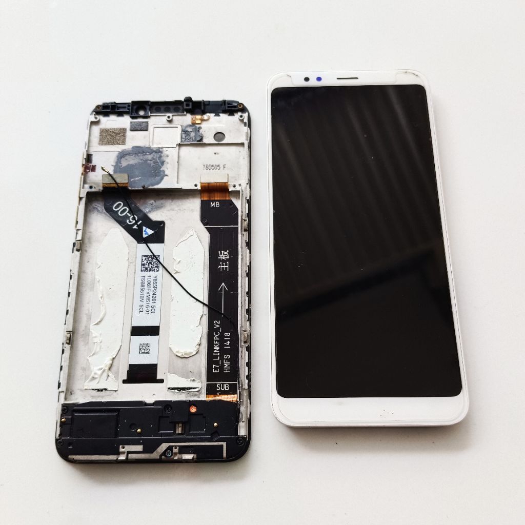 FULSET FRAME LCD REDMI 5 PLUS NORMAL ORIGINAL COPOTAN