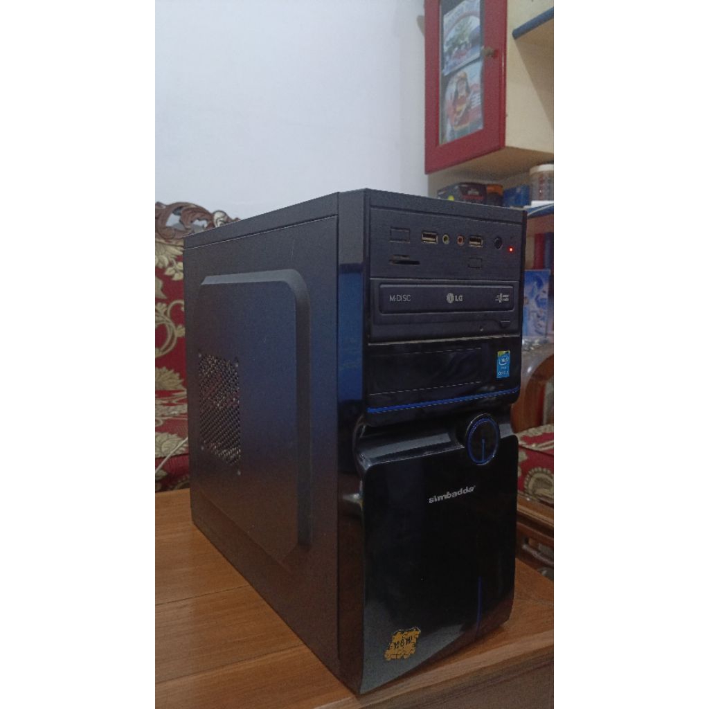 PC AMD A6 siap pakai editing dan gaming ringan