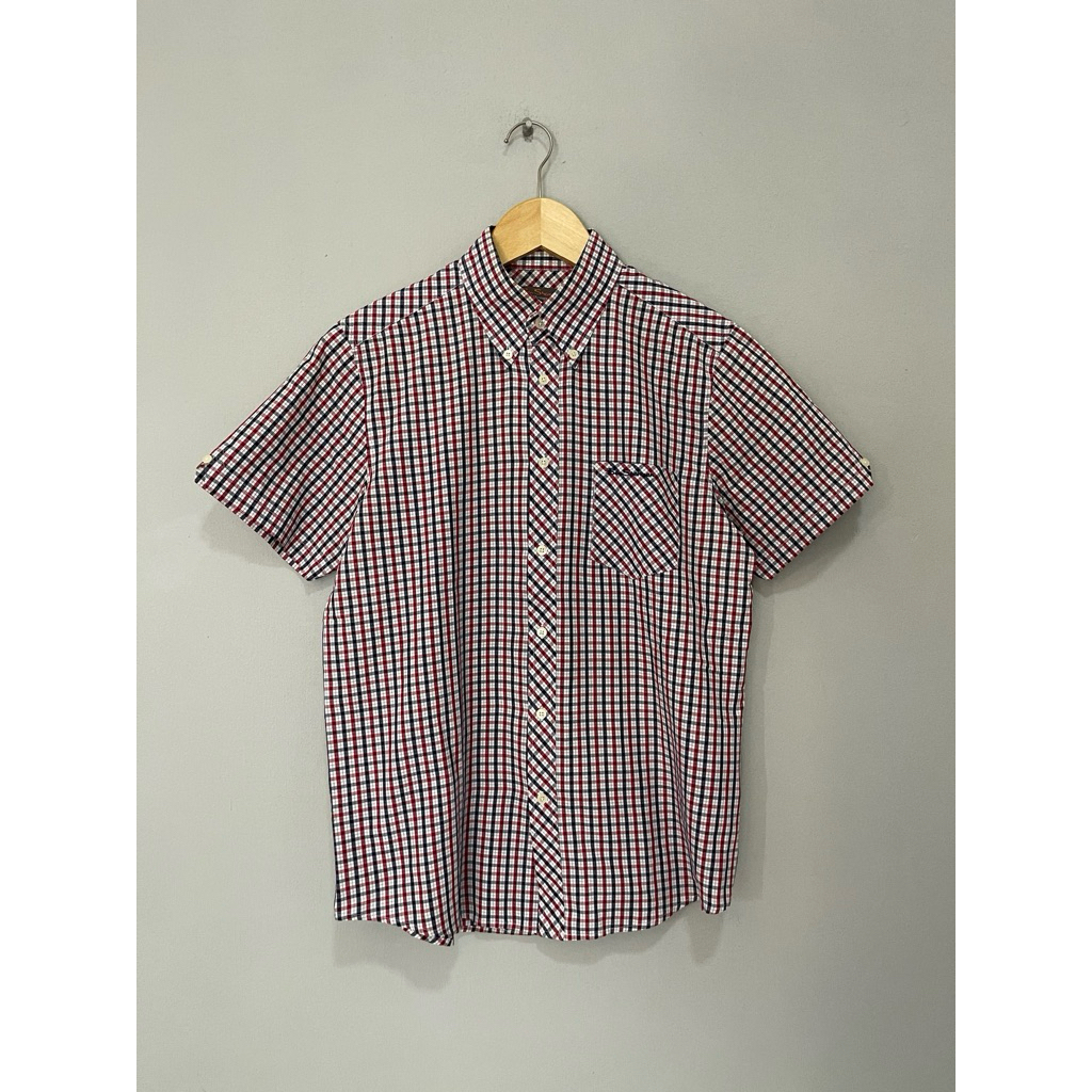 Kemeja Pendek Oxford Ben Sherman Original / Kemeja Oxford Ben Sherman Second