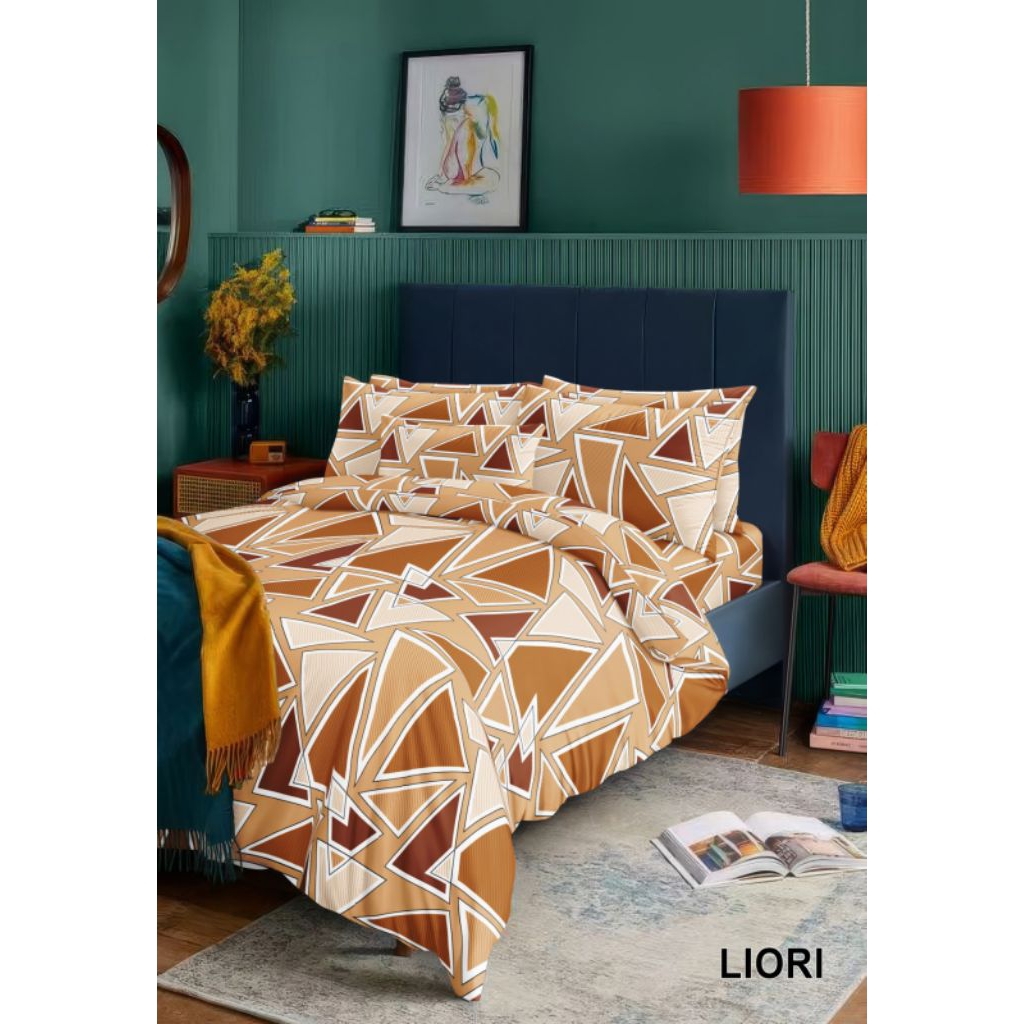 Sprei Premium BGS Real uk 180 x 200 untuk Kasur tinggi 20cm