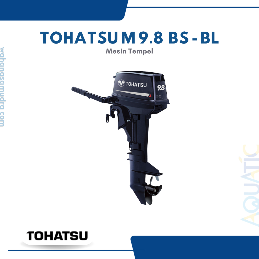 Mesin Tempel Tohatsu 9.8PK - BS - BL