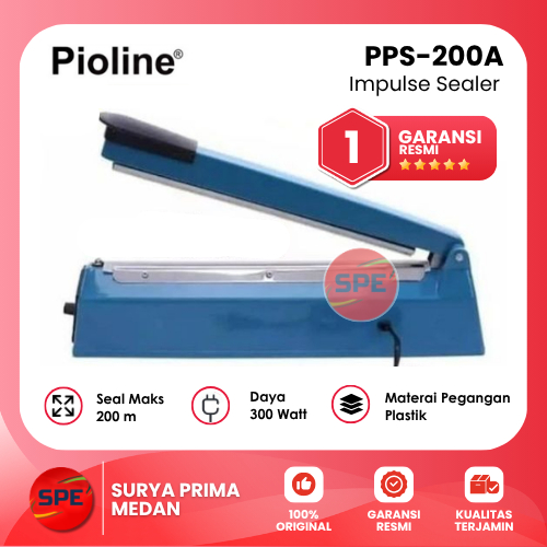 Impulse Sealer / Plastik Sealer Pioline 20 cm