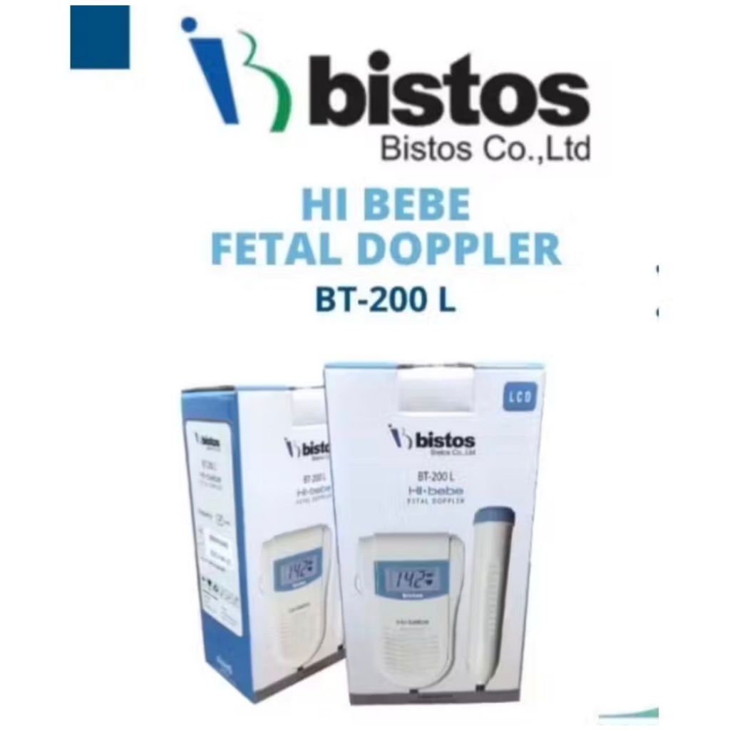 BISTOS - Fetal Doppler Bistos BT-200 L "LCD" / Bistos Hi Bebe Fetal Doppler BT-200L