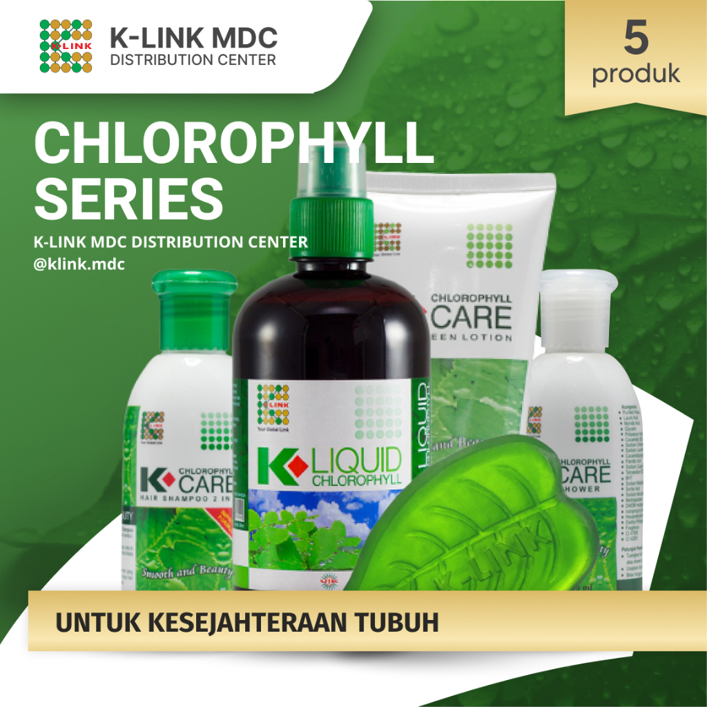 CHLOROPHYLL SERIES All Varian Lengkap (K-Care Chlorophyll Transparant Soap Sabun Klorofil, K-Care Ch