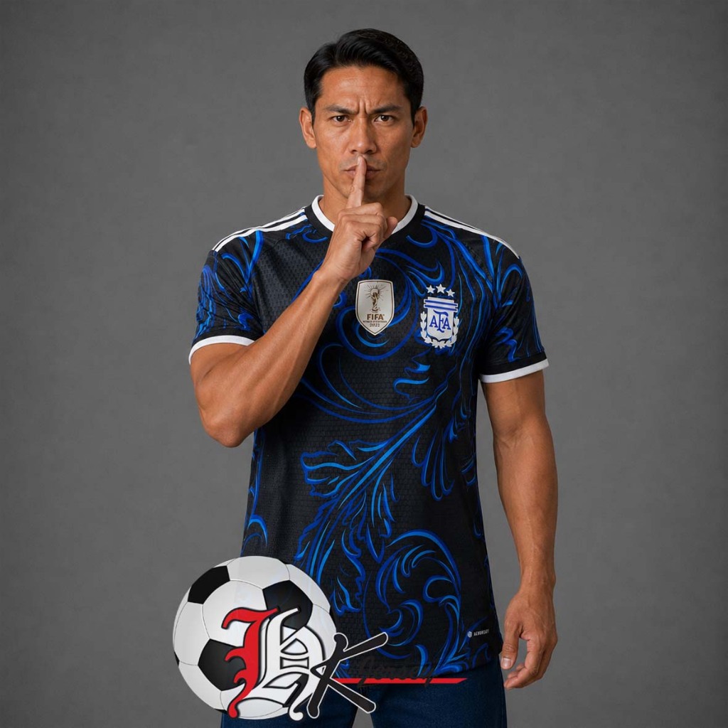 JERSEY BOLA ARGENTINA AWAY PLAYER ISSUE 2026