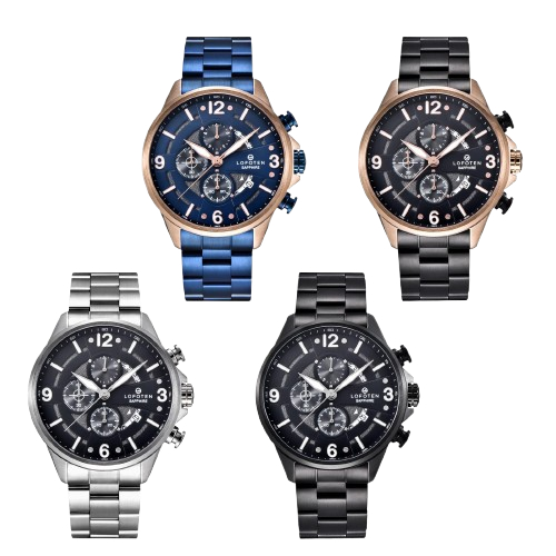 Lofoten 6507 Jam Tangan Pria Chronograph Sapphire Glass