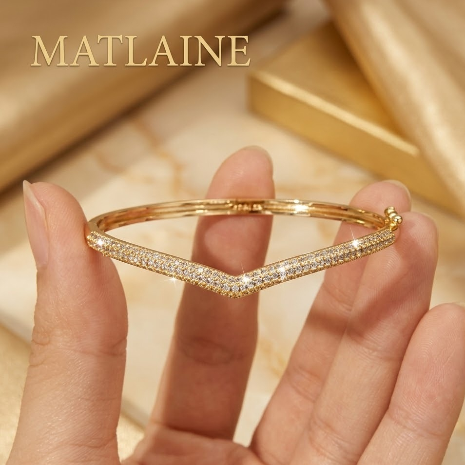 matlaine-gelang aurel gold titanium
