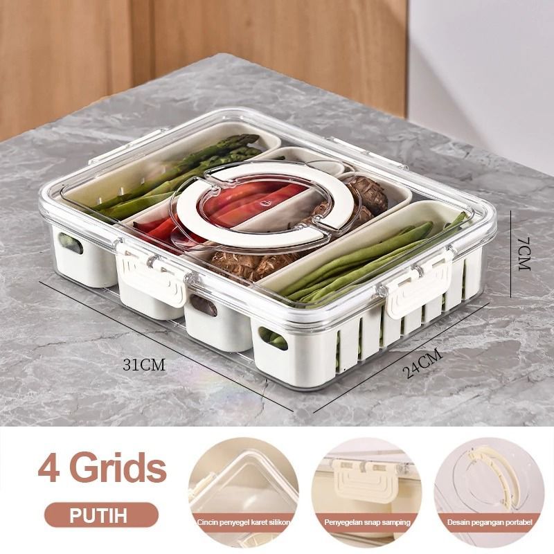 PXTON - Food container / food container kulkas / Rak kulkas / tempat bumbu