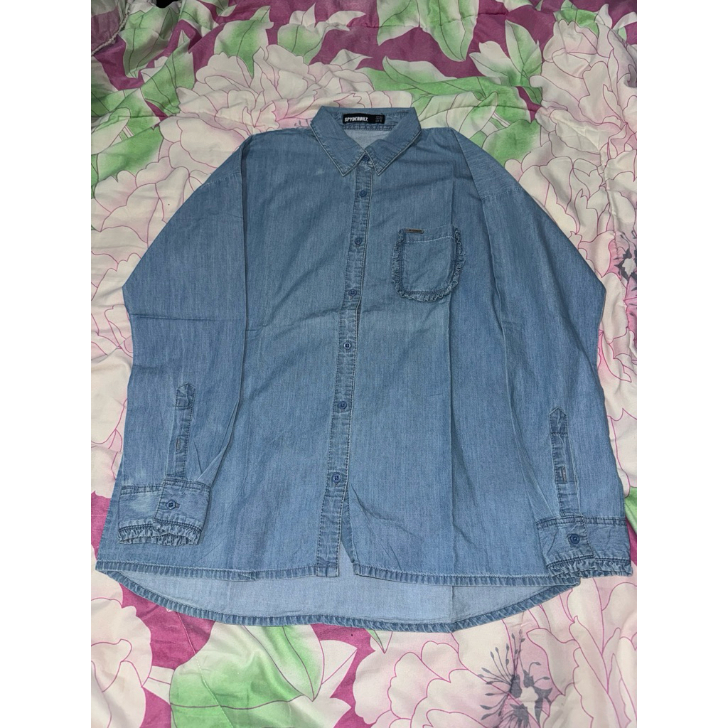 PL Kemeja Denim Spyderbilt (Cewek)