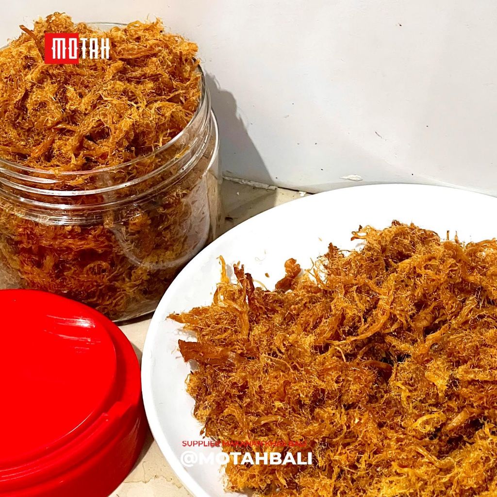ABON BABI Bali 100gr / Abon Babi Suwir Goreng Babi /  Babi Goreng Bali / Empal Babi Pedas Manis Babi