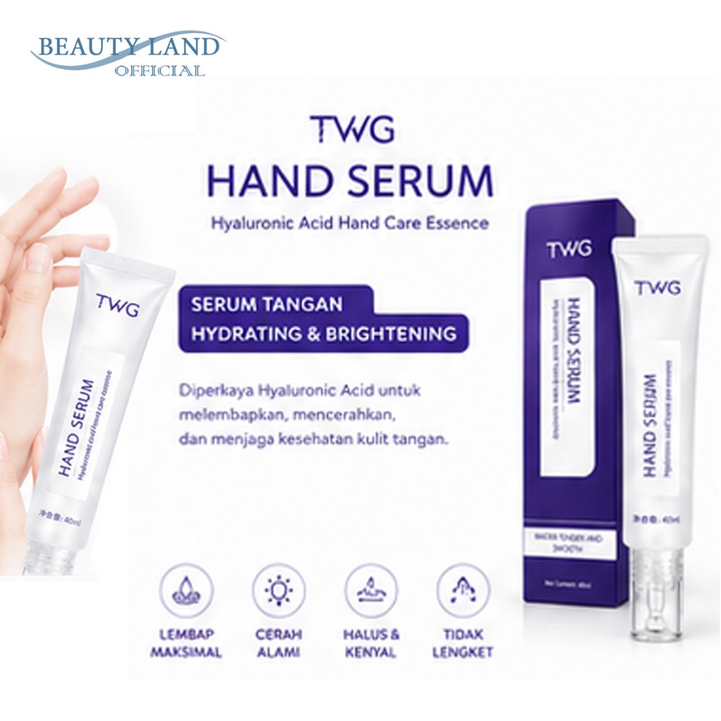 BL Hand Serum Ampuh Mencerahkan Kulit Tangan Serum Tangan Twg Melembabkan dan Menghaluskan Tangan