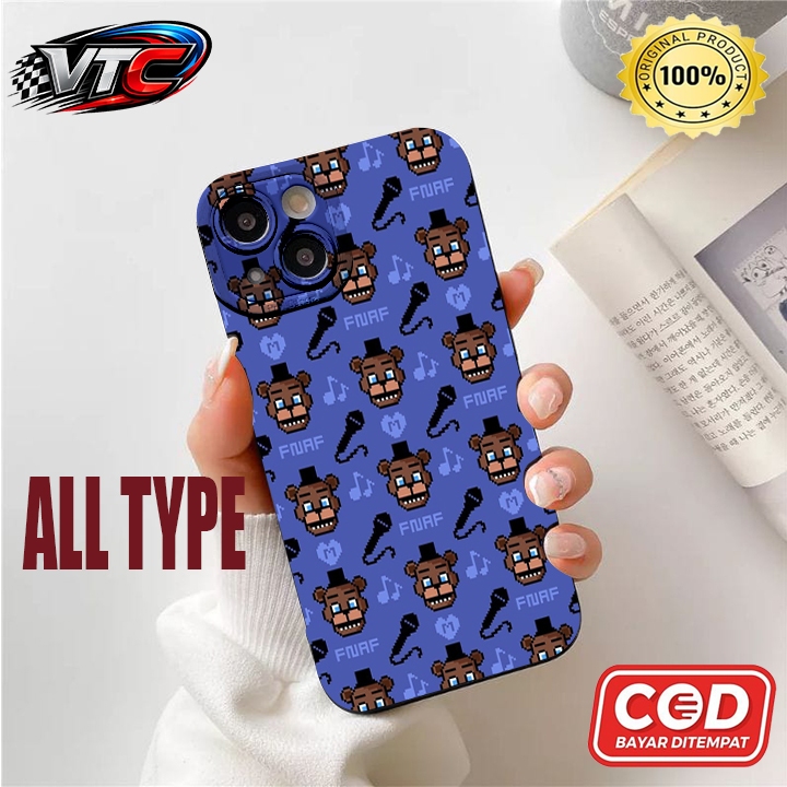 Casing Silikon Procamera Premium Motif FNAF ALL TYPE XIAOMI/REDMI/POCO/VIVO/OPPO/IPHONE/SAMSUNG/ITEL