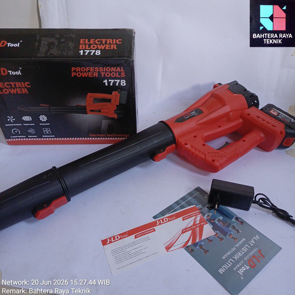 JLD Topan Turbo Cordless Blower Angin Jet 1 baterai