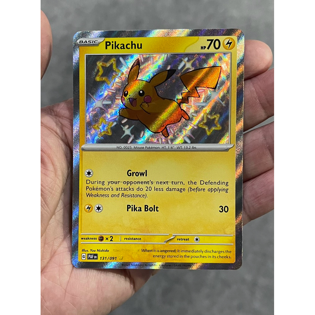 Pokemon TCG Pikachu Baby Shiny 131/ 091 Raw Eng