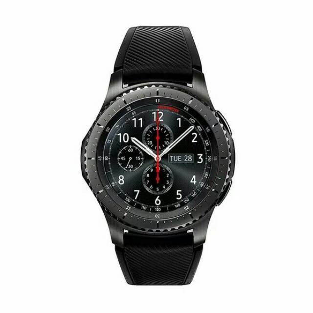 SAMSUNG GALAXY GEAR  S3 CLASSIC JAM TANGAN ANALOG DENGAN DESAIN MODERN SECOND ORIGINAL