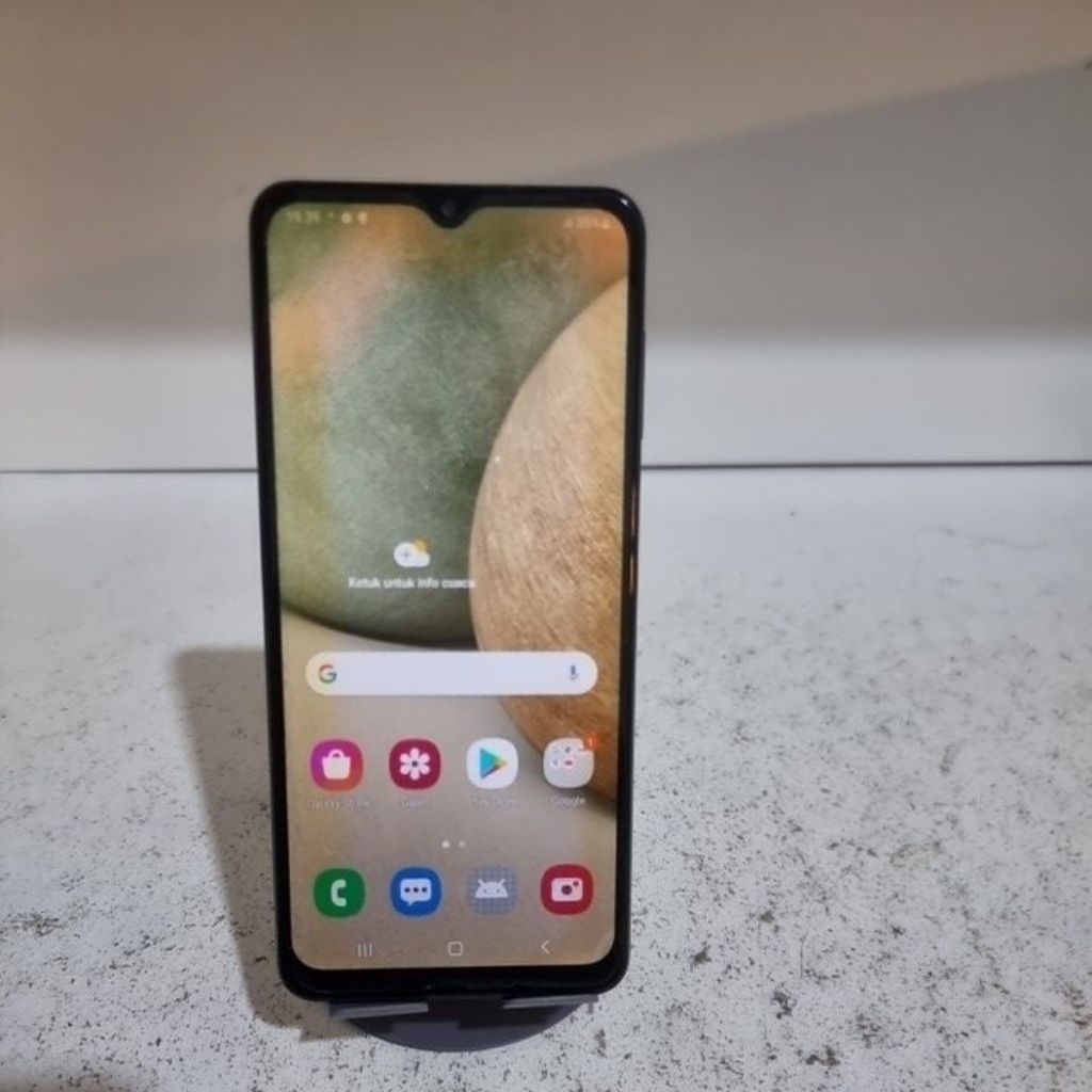 samsung a12 4/128 minus lcd shadaw masih layak pakai