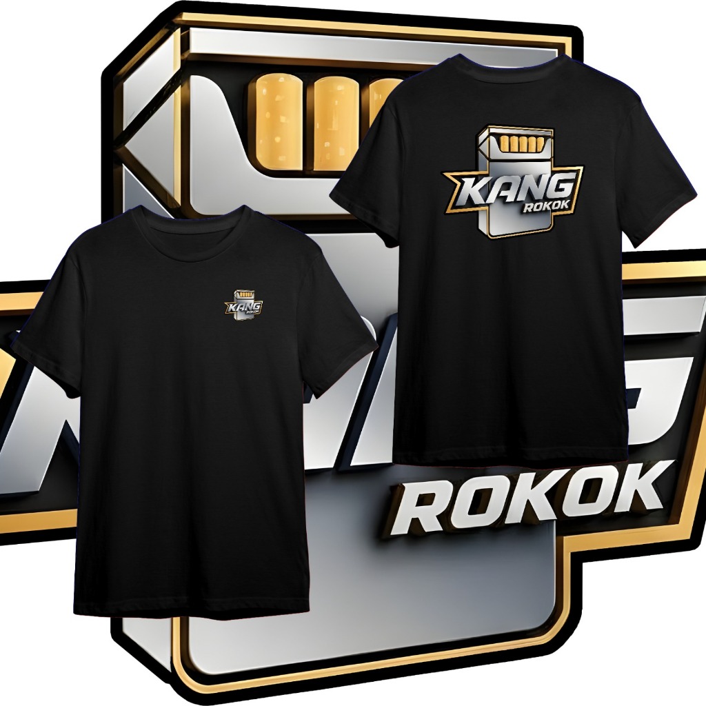 Kaos Kang Rokok Kaos bukan rokok Baju Distro Pria Gambar kotak rokok distro