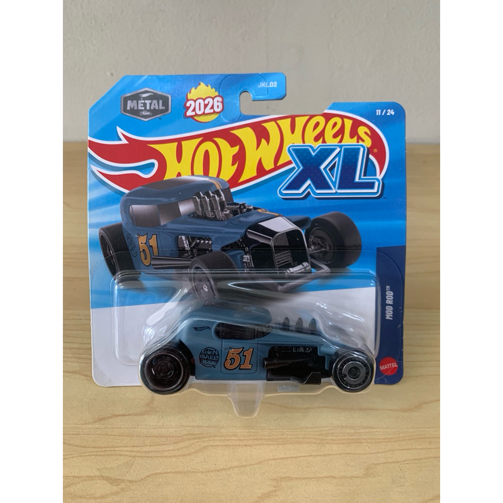 hot wheels xl mod rod grey