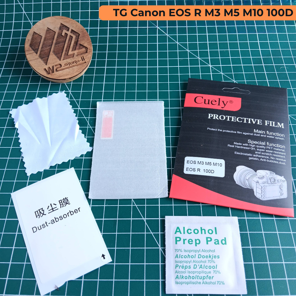 Tempered Glass Canon EOS R M3 M5 M10 100D Mirrorless Camera