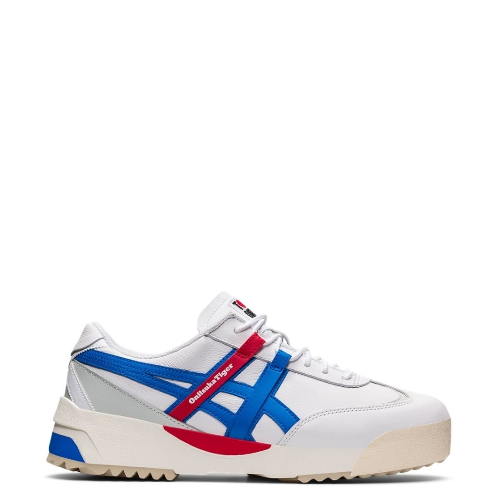 Onitsuka Tiger Delegation Ex White Electric Blue Unisex Shoes Original