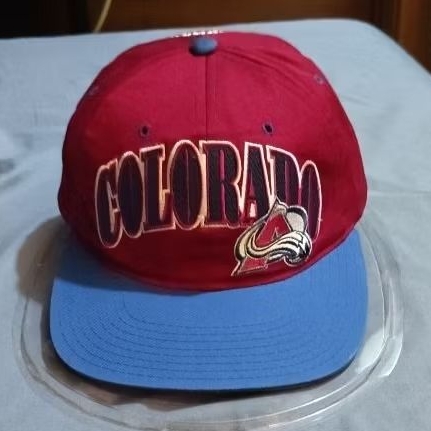 COLORADO AVALANCHE COLLAB STARTER COLLAB NHL, OFFICIAL TAG, VINTAGE.