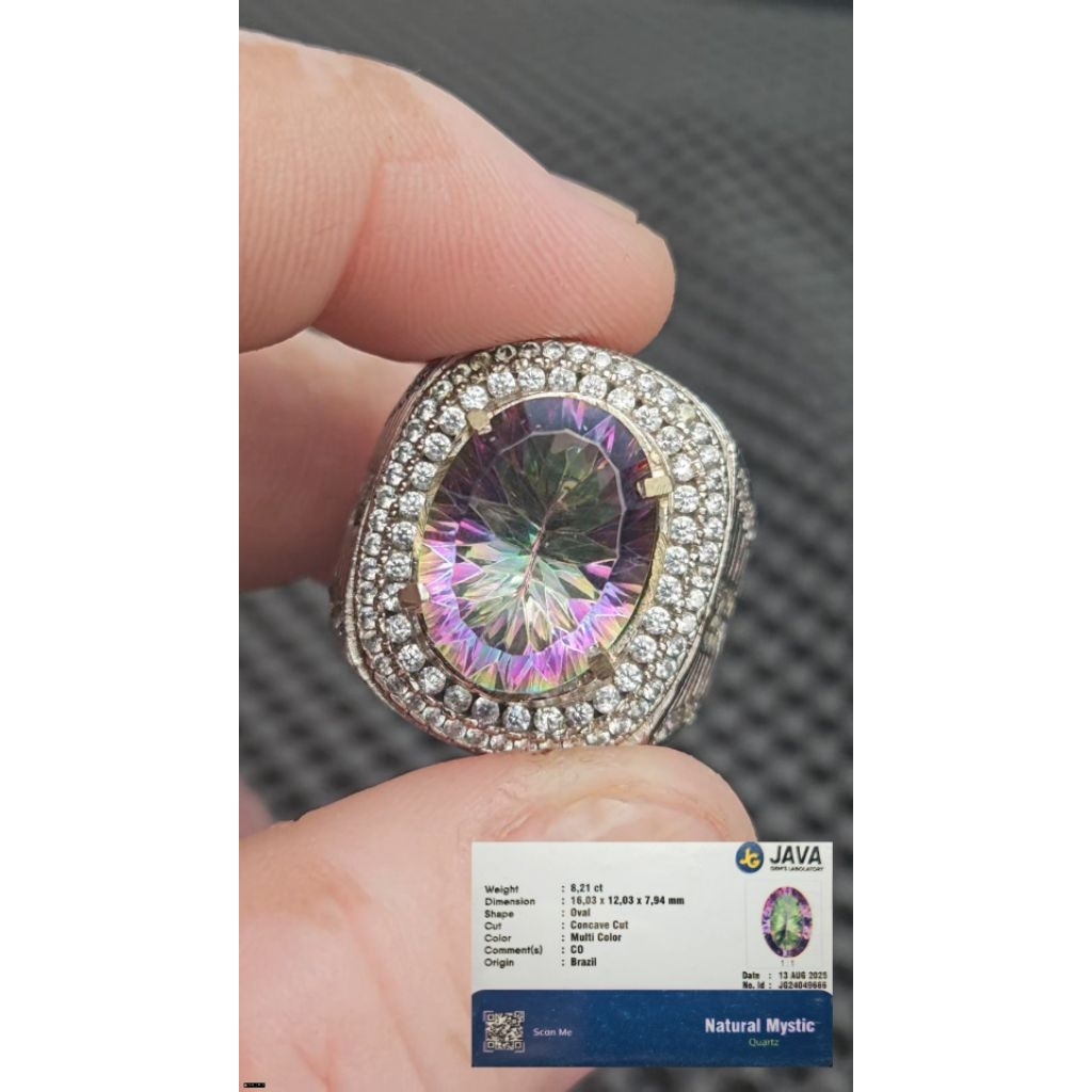 Natural Mystic Quartz
